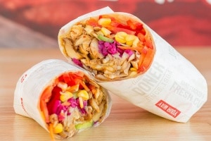 Turkish Food & Mediterranean Food Beef / Chicken Doner Wrap